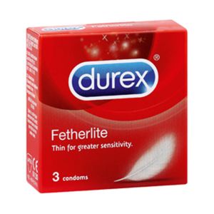 DUREX FETHERLITE CONDOM 3’s