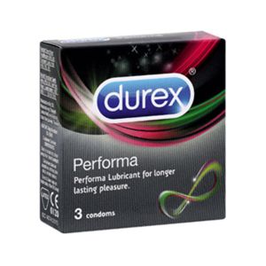 DUREX PERFORMA CONDOM 3’s