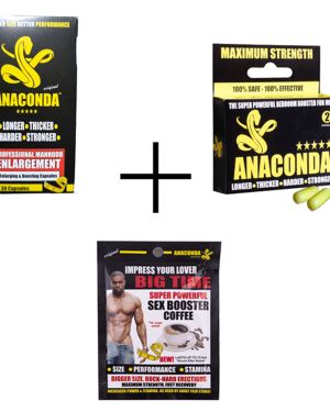 ANACONDA SUPER COMBO | ENLARGEMENT, CAPSULES, COFFEE