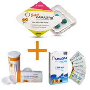 KAMAGRA COMBO (ORAL JELLY, SUPER 2-IN-1, EFFERVESCENT)