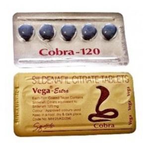 COBRA VEGA 120mg BLUE | 5 TABLETS