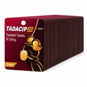 Tadacip 20 tadalafil tablet for erectile dysfunction treatment bulk