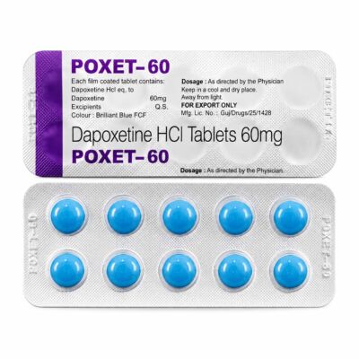 Poxet Dapoxetine 60mg | 10 Tablets